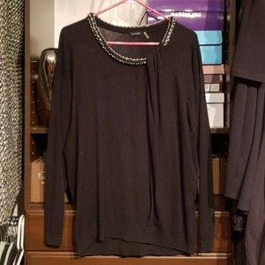 BOGO Silk Cashmere Crystal Sweater